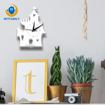 Modern Design Home Decorative Clocks for Walls Nordic Clock Castle Children Bedroom Mute Wall Watch Cartoon Decor for Kid Gift
Modern Design Home Decorative Clocks for Walls Nordic Clock Castle Children Bedroom Mute Wall Watch Cartoon Decor for Kid Gift