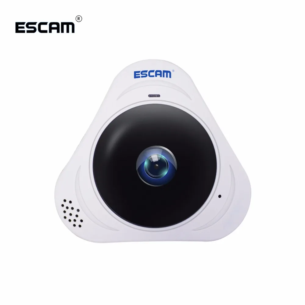 ESCAM Q8 HD 960P 360 МП градусов панорамный монитор рыбий глаз WIFI ИК Инфракрасная камера VR