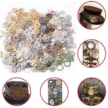 100G/Bag Alloy Gears Set Pendant Making Gears Vintage Bracelet Wrist Watch Mechanical Steampunk Bracelet Accessories
100G/Bag Alloy Gears Set Pendant Making Gears Vintage Bracelet Wrist Watch Mechanical Steampunk Bracelet Accessories