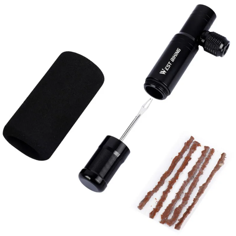 2 In 1 Portable Mini Bike Pump CO2 Inflator Bicycle Tubeless Tire Repair Tool Presta & Schrader Valve Cycling Air Pump Balight
2 In 1 Portable Mini Bike Pump CO2 Inflator Bicycle Tubeless Tire Repair Tool Presta & Schrader Valve Cycling Air Pump Balight