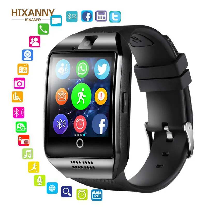 2019 Smart Watch with Camera Q18 Bluetooth Smartwatch Support SIM TF Card Slot Fitness Activity Tracker Sport Watch for Android
2019 Smart Watch with Camera Q18 Bluetooth Smartwatch Support SIM TF Card Slot Fitness Activity Tracker Sport Watch for Android