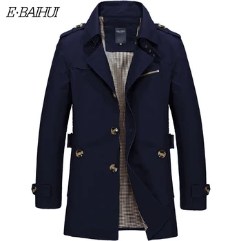 E-BAIHUI New Men Jacket Coat 2020 winter Fashion Trench Coat New Spring Brand Casual Fitness Overcoat Jacket Outerwear Male G053
E-BAIHUI New Men Jacket Coat 2020 winter Fashion Trench Coat New Spring Brand Casual Fitness Overcoat Jacket Outerwear Male G053