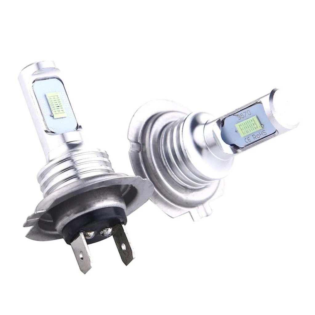 2-Piece H7 LED Headlight Set 35W 4000LM High-Fidelity 8000K Car Bulb, Ice Blue 2-Piece H7 LED Headlight Set 35W 4000LM High-Fidelity 8000K Car Bulb, Ice Blue
