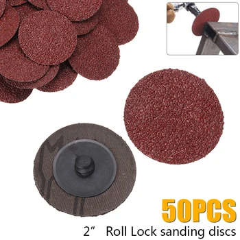 50Pcs 50mm/2" Sanding Disc 36Grit Sander Roloc Dis Abrasive Tools Woodworking Rotary Tool Accessories
50Pcs 50mm/2" Sanding Disc 36Grit Sander Roloc Dis Abrasive Tools Woodworking Rotary Tool Accessories