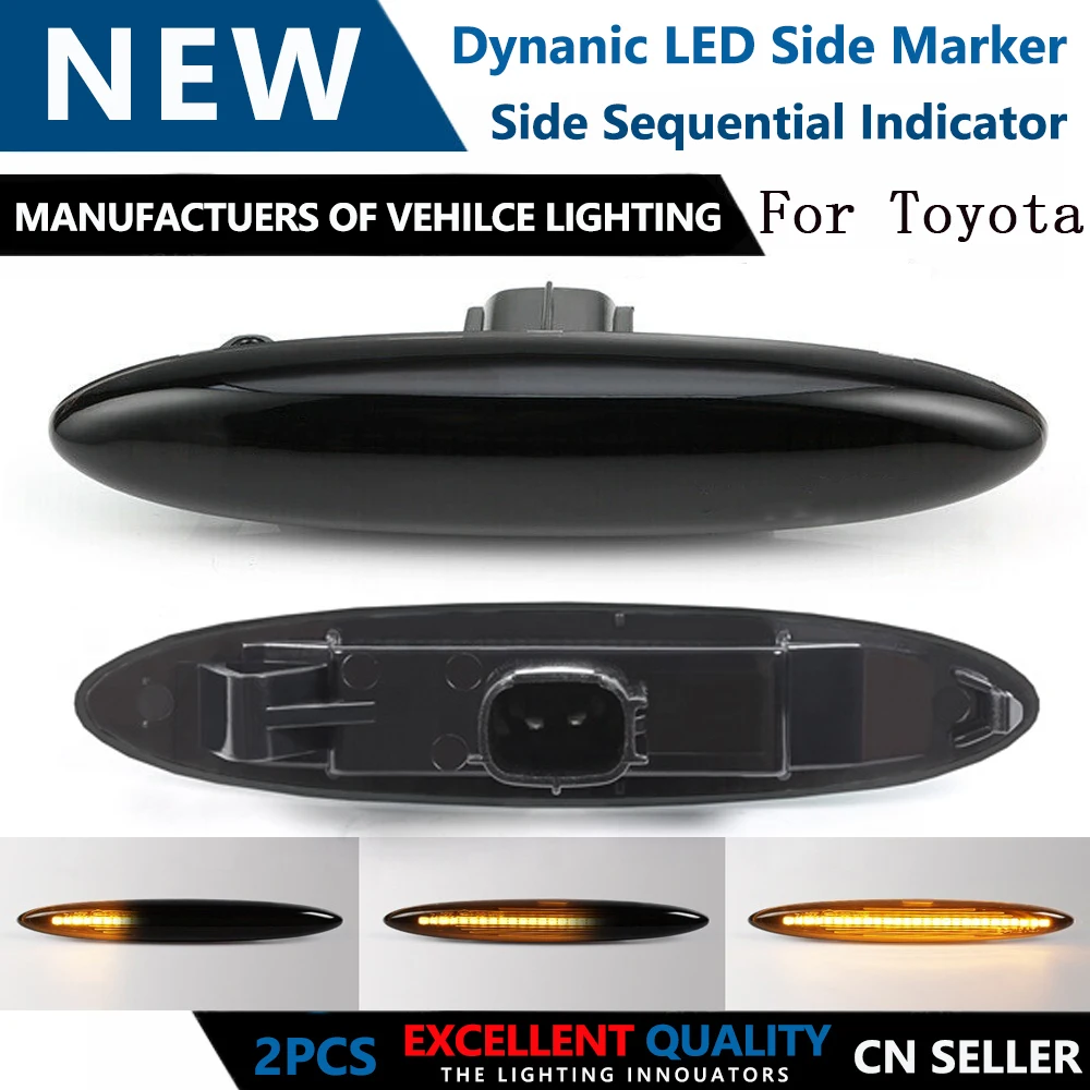 2PCS Led Dynamic Side Marker Turn Signal Light For Lexus IS250 IS350 SC430 E350 Toyota MARK X S18 CROWN UZZ40 Highlander Kluger
2PCS Led Dynamic Side Marker Turn Signal Light For Lexus IS250 IS350 SC430 E350 Toyota MARK X S18 CROWN UZZ40 Highlander Kluger