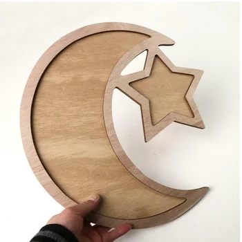 Islam Eid Ramadan DIY Kitchen Food Serving Tray Snack Plain Dessert Star Shape Home Desktop Table Decoration Wooden Storage
Islam Eid Ramadan DIY Kitchen Food Serving Tray Snack Plain Dessert Star Shape Home Desktop Table Decoration Wooden Storage