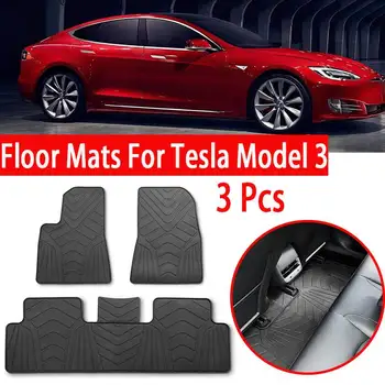 Autoleader Waterproof Odorless Mat Rubber Car Floor Mats for Tesla Model 3 2017-2019 Foot Pads Automobile Carpet Car Covers
Autoleader Waterproof Odorless Mat Rubber Car Floor Mats for Tesla Model 3 2017-2019 Foot Pads Automobile Carpet Car Covers