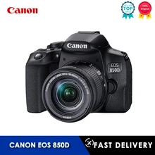 

Canon Camera EOS 850D DSLR Digital Compact Camera Fotografica Profesional With EF-S 18-55mm F4-F5.6 IS STM Lens