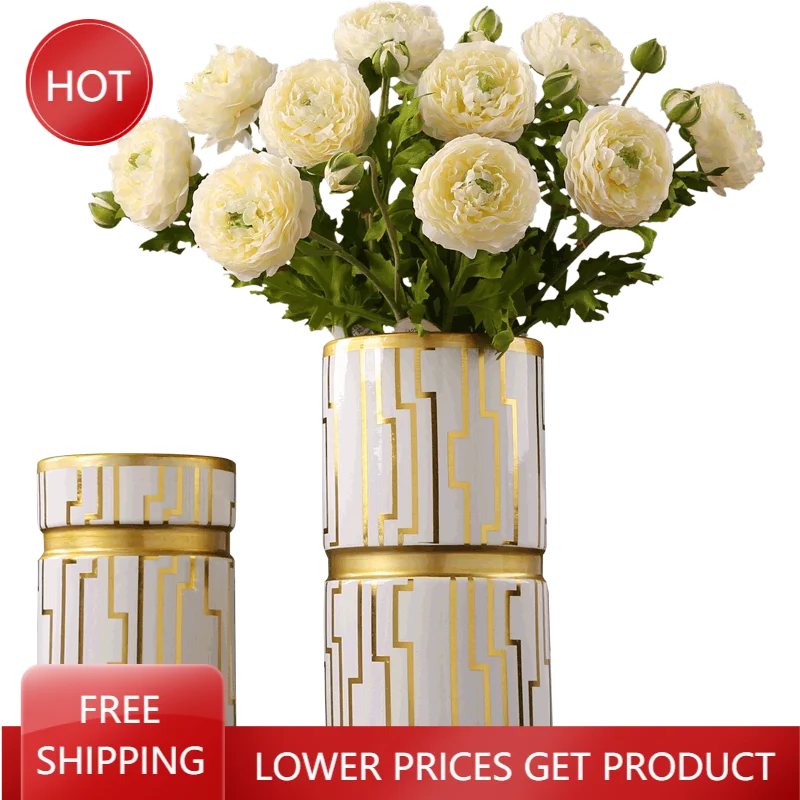 Japan Ceramic Vase Decoration Home Wedding Shabby Chic Home Decor Vase Retro Vintage Vasos Decorativos Ornaments Home Modern
Japan Ceramic Vase Decoration Home Wedding Shabby Chic Home Decor Vase Retro Vintage Vasos Decorativos Ornaments Home Modern