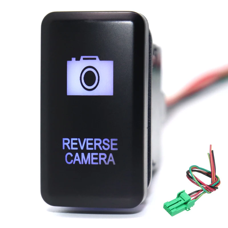AUKA LED Car Push Button Switch Reverse Camera for Toyota Prado Landcruiser Hilux FJ Cruiser ON OFF Switch+Wire 12 Volt 3Amp
AUKA LED Car Push Button Switch Reverse Camera for Toyota Prado Landcruiser Hilux FJ Cruiser ON OFF Switch+Wire 12 Volt 3Amp