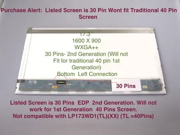 Au Optronics B173rtn01 V.1 LAPTOP LCD Screen 17.3" WXGA++ LED DIODE (Substitute Only. Not a )
Au Optronics B173rtn01 V.1 LAPTOP LCD Screen 17.3" WXGA++ LED DIODE (Substitute Only. Not a )