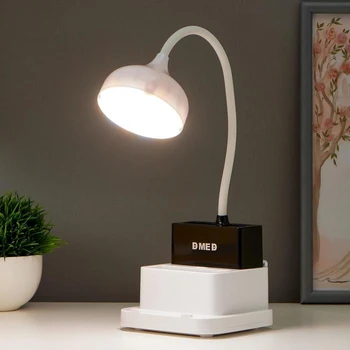 Table lamp 16047/1 20хLED 5W 4 modes USB battery white-black 11х12х43 cm 5097744
Table lamp 16047/1 20хLED 5W 4 modes USB battery white-black 11х12х43 cm 5097744