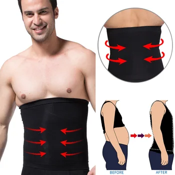 Men's Slimming Belt Waist Trainer Cincher Body Shaperrs Corset Men Fitness Slim Belt Fat Burning Modeling Strap Band 
Men's Slimming Belt Waist Trainer Cincher Body Shaperrs Corset Men Fitness Slim Belt Fat Burning Modeling Strap Band