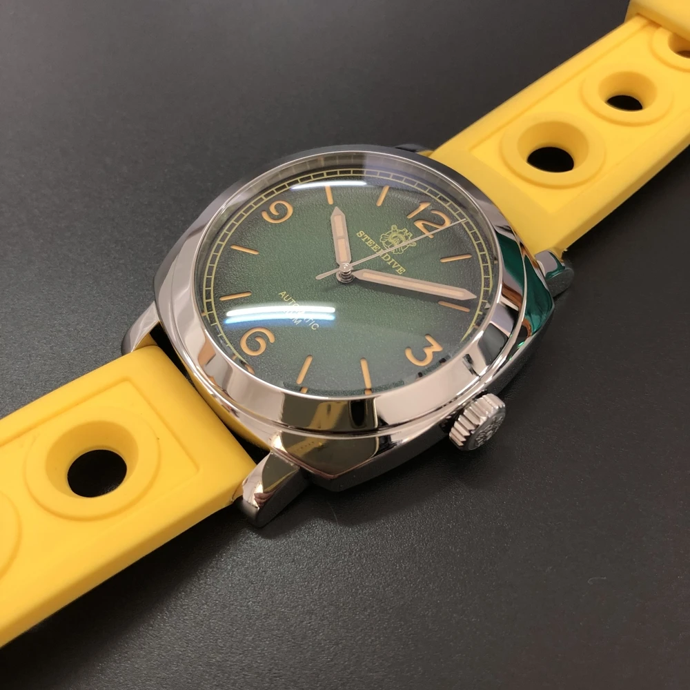 NH35 Mechanical Wristwatch 200m Dive Watch Mechanical Steel Stainless Case Sapphire Glass Automatic Watch Steel Diving 
NH35 Mechanical Wristwatch 200m Dive Watch Mechanical Steel Stainless Case Sapphire Glass Automatic Watch Steel Diving