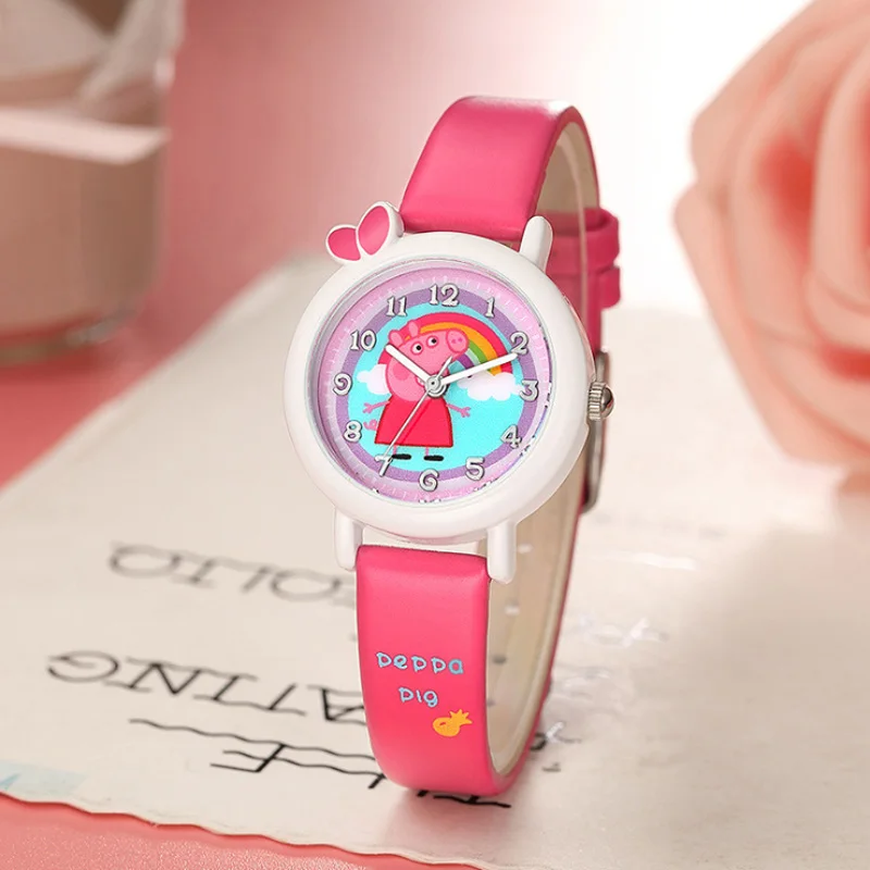Peppa Pig Watch Toys Hot Selling Pig Family Characters Action Figure Quartz Watch Depth Waterproof Watch Children's Gifts
Peppa Pig Watch Toys Hot Selling Pig Family Characters Action Figure Quartz Watch Depth Waterproof Watch Children's Gifts