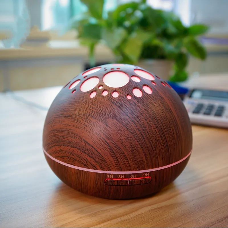 GX.Diffuser 300ml Wood Ultrasonic Air Humidifier Aroma Essential Oil Diffuser 7 Color Change LED Night Light for Office Home
GX.Diffuser 300ml Wood Ultrasonic Air Humidifier Aroma Essential Oil Diffuser 7 Color Change LED Night Light for Office Home