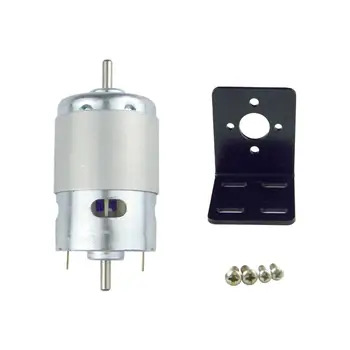 CHANCS Dual Output Shaft 895 DC 12V/24V 6000RPM/12000RPM Low Noise Motor With Fixed Bracket for Electrical Tools DIY
CHANCS Dual Output Shaft 895 DC 12V/24V 6000RPM/12000RPM Low Noise Motor With Fixed Bracket for Electrical Tools DIY