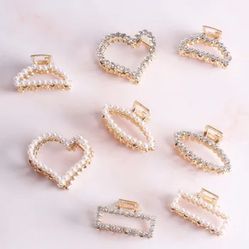 Korean Jewelry Simulated Pearl Hair Claws for Women Girls Rhinestone Hairclips Bridal Wedding Hair Styling Accessories Headwear
Korean Jewelry Simulated Pearl Hair Claws for Women Girls Rhinestone Hairclips Bridal Wedding Hair Styling Accessories Headwear
