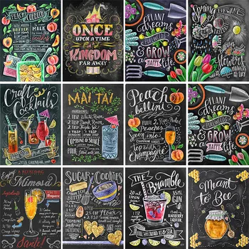 5D DIY Diamond Embroidery Blackboard Text Full Square Drill Cross Stitch Diamond Painting Kitchen Room Food Decor Art Gift
5D DIY Diamond Embroidery Blackboard Text Full Square Drill Cross Stitch Diamond Painting Kitchen Room Food Decor Art Gift