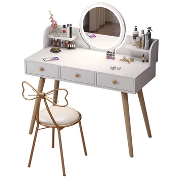 Dresser Net Red Makeup Table Modern Simple Bedroom Small Household Storage Cabinet Integrated Nordic Makeup Table 
Dresser Net Red Makeup Table Modern Simple Bedroom Small Household Storage Cabinet Integrated Nordic Makeup Table