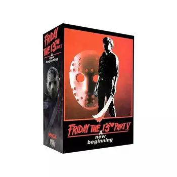 NECA Friday Part 5 The 13th PartV Part5 A New Beginning Jason Voorhees Action Figure Model Toy Birthday Gift
NECA Friday Part 5 The 13th PartV Part5 A New Beginning Jason Voorhees Action Figure Model Toy Birthday Gift