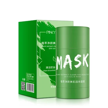 Green Tea Purifying Facial Mask Stick Oil Control Anti-Acne Fine Lines Solid Mud Mask Deep Cleaning Hydrating Face Care TSLM1
Green Tea Purifying Facial Mask Stick Oil Control Anti-Acne Fine Lines Solid Mud Mask Deep Cleaning Hydrating Face Care TSLM1