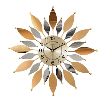 Large Art Wall Clock Modern Design Silent Golden Metal Luxury Nordic Wall Clock Creative Living Room Clock Home Decor DA60WC
Large Art Wall Clock Modern Design Silent Golden Metal Luxury Nordic Wall Clock Creative Living Room Clock Home Decor DA60WC