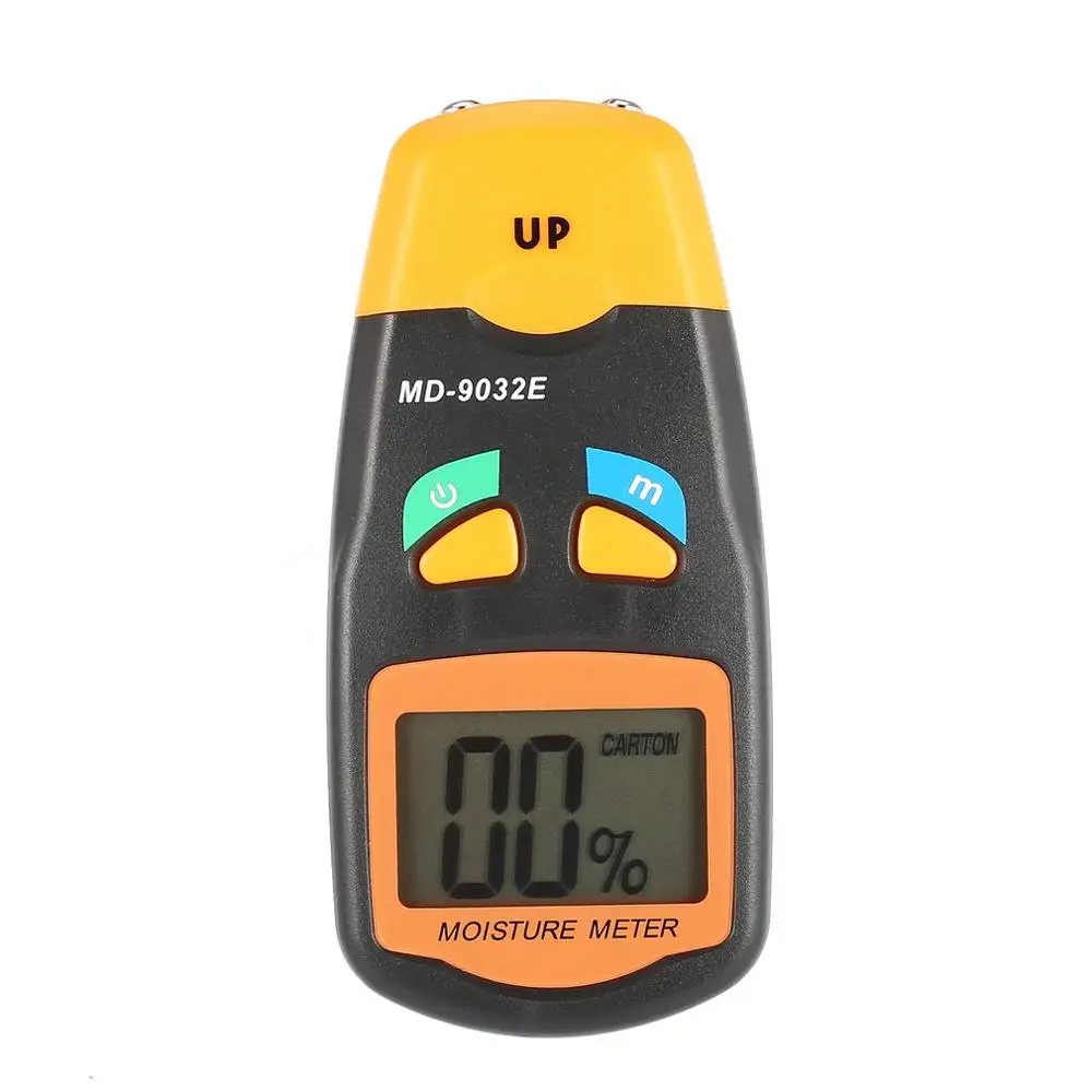 MD-9032E Digital LCD Paper Moisture Humidity Meter Analyzer Hygrometer Timber Damp Detector Tester Range 5% - 40%
MD-9032E Digital LCD Paper Moisture Humidity Meter Analyzer Hygrometer Timber Damp Detector Tester Range 5% - 40%