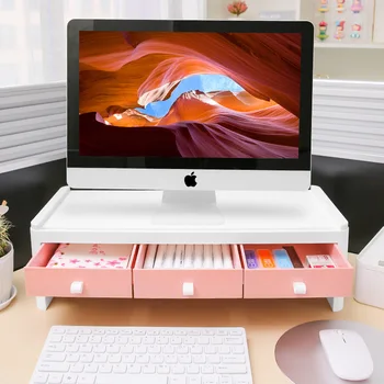 Neck Guard Desktop PC Extra High Frame Desktop Storage Box Office Drawer Screen zhi wu jia zi Monitor Base
Neck Guard Desktop PC Extra High Frame Desktop Storage Box Office Drawer Screen zhi wu jia zi Monitor Base