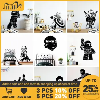 Artistic Lego Family Killer Vinyl Wall Stickers For Kids Boy Room Decor Wall Sticker Mural Bedroom Decals Wallpaper Decoration
Artistic Lego Family Killer Vinyl Wall Stickers For Kids Boy Room Decor Wall Sticker Mural Bedroom Decals Wallpaper Decoration