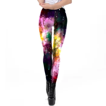 Women Starry Sky Printing Leggings Fitness Elastic Pants Workout Stretch Slim Bottoms 3D Print Legging 
Women Starry Sky Printing Leggings Fitness Elastic Pants Workout Stretch Slim Bottoms 3D Print Legging