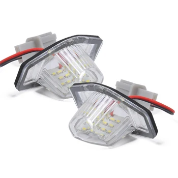 2pcs 18LED Car License Plate 6500-7000K 2.24W 160MA Light Lamps For Honda Civic Fit CR-V OE:34101S60013 34100S60013 34101S5AA01
2pcs 18LED Car License Plate 6500-7000K 2.24W 160MA Light Lamps For Honda Civic Fit CR-V OE:34101S60013 34100S60013 34101S5AA01
