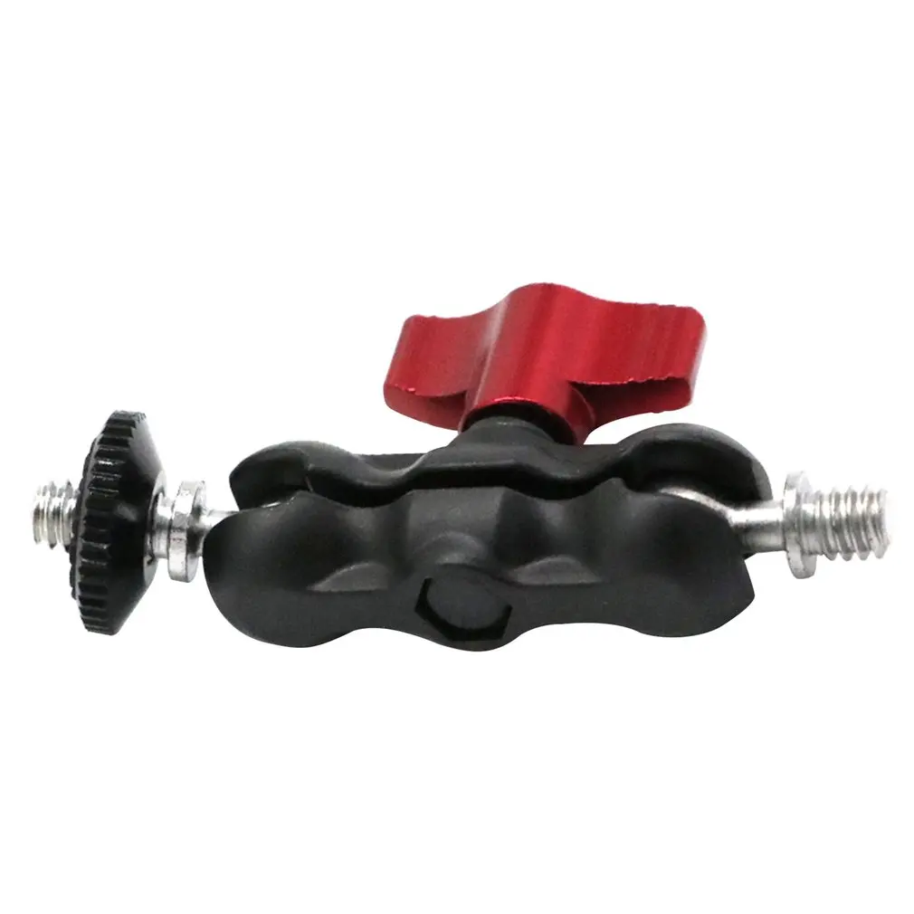 Dual Ball Head Hot Shoe 1/4\" Tripod Magic Arm Mount Adapter DSLR Camera Accessory for Monitor LED Light BSIDE
Dual Ball Head Hot Shoe 1/4\" Tripod Magic Arm Mount Adapter DSLR Camera Accessory for Monitor LED Light BSIDE