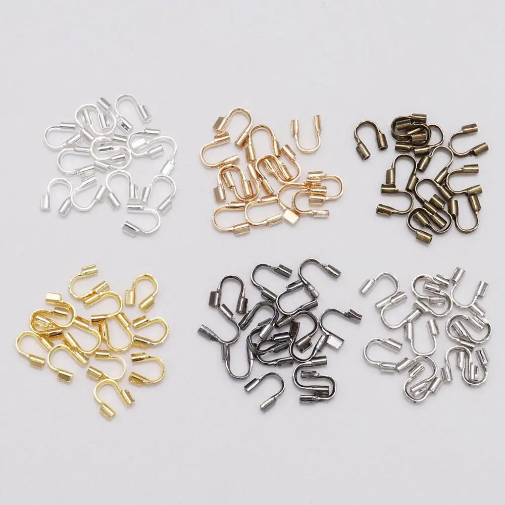 100pcs/lot Wire Protector Wire Guard Guardian Protectors loops U Shape Accessories Clasps Connector For Jewelry Making Wholesale
100pcs/lot Wire Protector Wire Guard Guardian Protectors loops U Shape Accessories Clasps Connector For Jewelry Making Wholesale