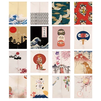 Japanese Noren Doorway Curtains Blackout Door Curtains Separated Tapestry Super Thick Door Curtains For Kitchen Restaurant Decor
Japanese Noren Doorway Curtains Blackout Door Curtains Separated Tapestry Super Thick Door Curtains For Kitchen Restaurant Decor