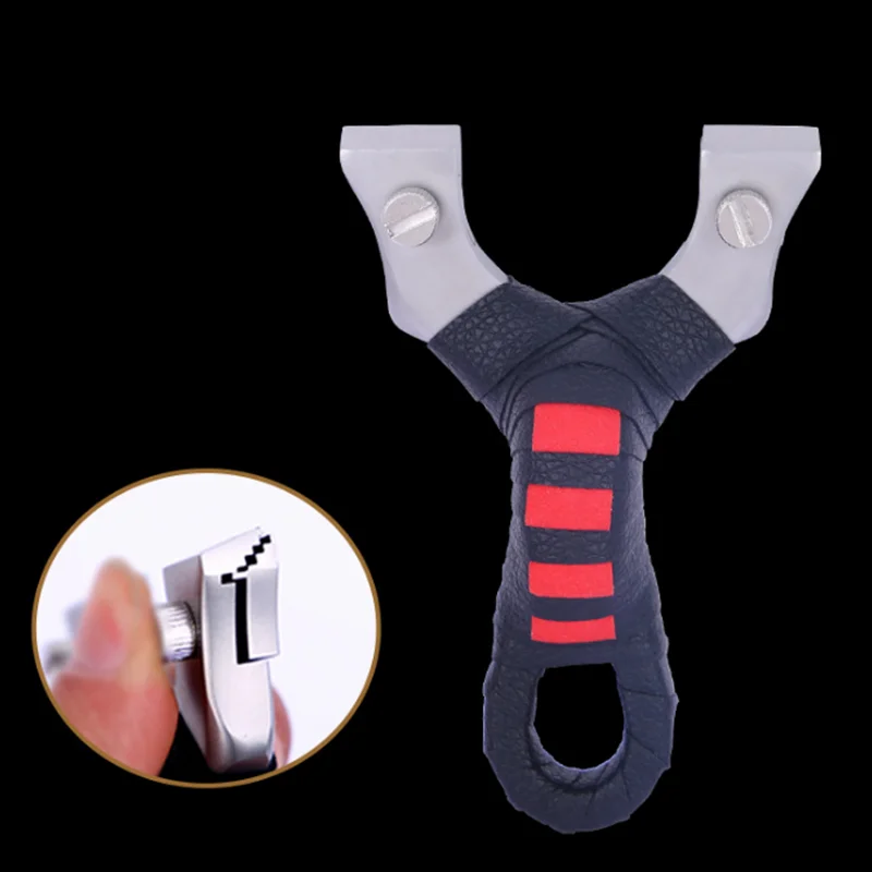 Slingshot Hunting Stainless Steel Catapult High Quality Shooting Sling Shot Outdoor Sport Game with Flat Rubber Band New
Slingshot Hunting Stainless Steel Catapult High Quality Shooting Sling Shot Outdoor Sport Game with Flat Rubber Band New