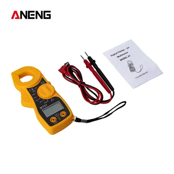 Power Meter Amper Clamp Meter Test Current Clamp Mini Digital Clamp Multimeter AC/DC Current Voltage Transitor Tester New N13
Power Meter Amper Clamp Meter Test Current Clamp Mini Digital Clamp Multimeter AC/DC Current Voltage Transitor Tester New N13