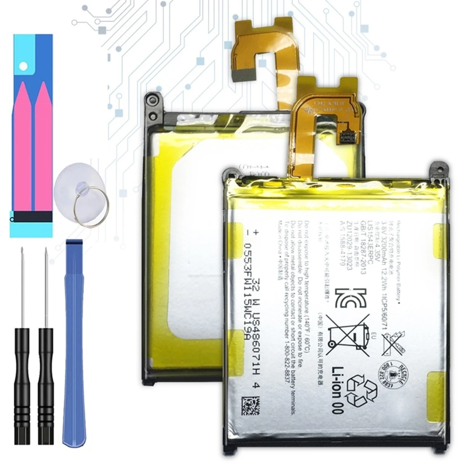 Оригинальный аккумулятор LIS1543ERPC для Sony Xperia Z2 D6503 D6502 D6543|Аккумуляторы мобильных