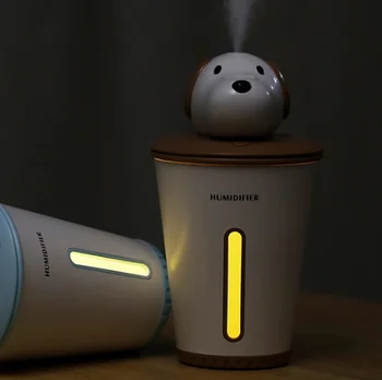 300ml Puppy Air humidifiers Oil Diffuser Air Purifier LED Night Light Mini USB Fogger Car Ultrasonic Puppy humidifiers
300ml Puppy Air humidifiers Oil Diffuser Air Purifier LED Night Light Mini USB Fogger Car Ultrasonic Puppy humidifiers