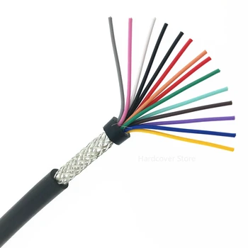 5 Metres RVVP Shielded Control Cable 12 Core 14 Core 16 Core 0.3/0.5/0.75/1/1.5mm Light Fixtures Copper Wire
5 Metres RVVP Shielded Control Cable 12 Core 14 Core 16 Core 0.3/0.5/0.75/1/1.5mm Light Fixtures Copper Wire