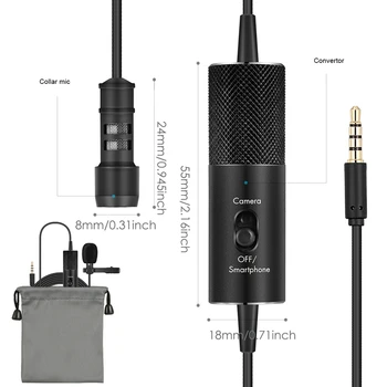 Video R955S Microphone Camera Smartphone Pocket Vlogging Microphone (for iPhone Android DSLR Card)
Video R955S Microphone Camera Smartphone Pocket Vlogging Microphone (for iPhone Android DSLR Card)