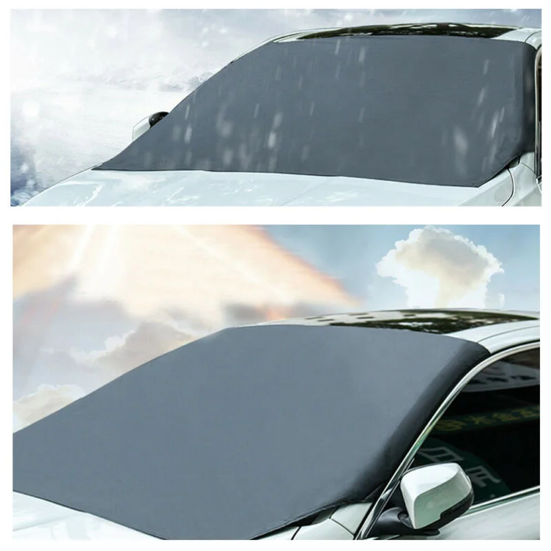 Magnetic Car Windshield Snow Cover Winter Ice Frost Guard Sunshade Protector Fit Most Cars Minivan And SUV
Magnetic Car Windshield Snow Cover Winter Ice Frost Guard Sunshade Protector Fit Most Cars Minivan And SUV