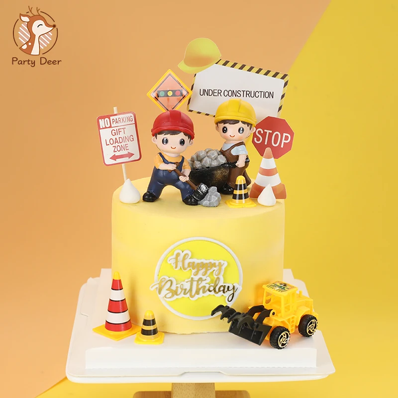 Construction Truck boy Vehicle Decoration Traffic Sign Star Cake Topper for Birthday Party Baby Shower Baking Supplies Gifts
Construction Truck boy Vehicle Decoration Traffic Sign Star Cake Topper for Birthday Party Baby Shower Baking Supplies Gifts