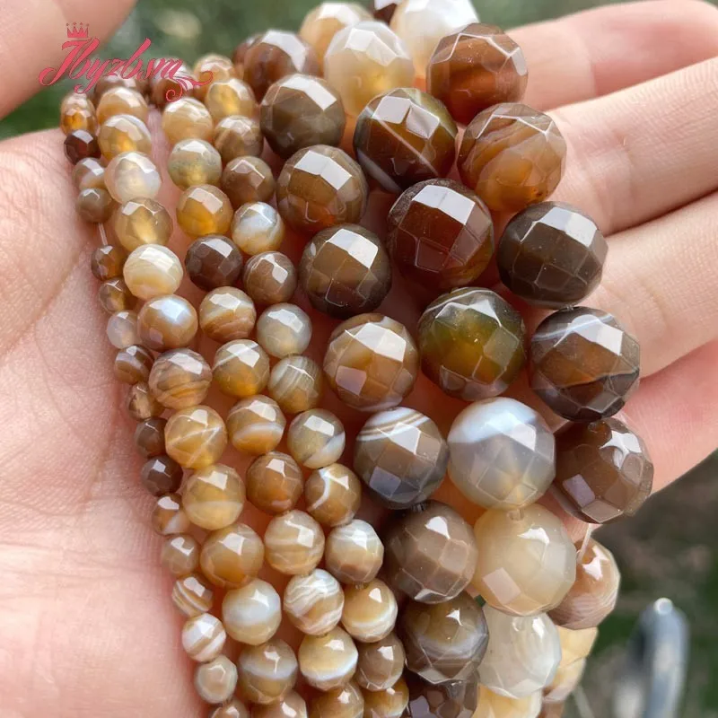 6/8/10/12mm Round Faceted Stripe Brazil Agates Natural Stone Beads For Jewelry Making DIY Necklace Bracelet 15" Free Shipping
6/8/10/12mm Round Faceted Stripe Brazil Agates Natural Stone Beads For Jewelry Making DIY Necklace Bracelet 15" Free Shipping