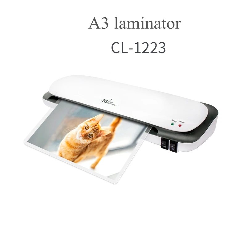 

A3 Photo Laminator A4 Document Gluing Machine Plastic Machine Office Home CL-1223