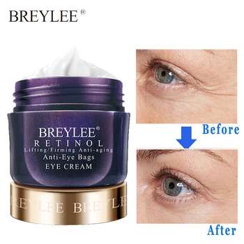 BREYLEE Retinol Eye Cream Lifting Firming Anti-aging Anti Wrinkle Dark Circles Eye Nourishing Whitening Serum Bags Eyes Care 20g
BREYLEE Retinol Eye Cream Lifting Firming Anti-aging Anti Wrinkle Dark Circles Eye Nourishing Whitening Serum Bags Eyes Care 20g