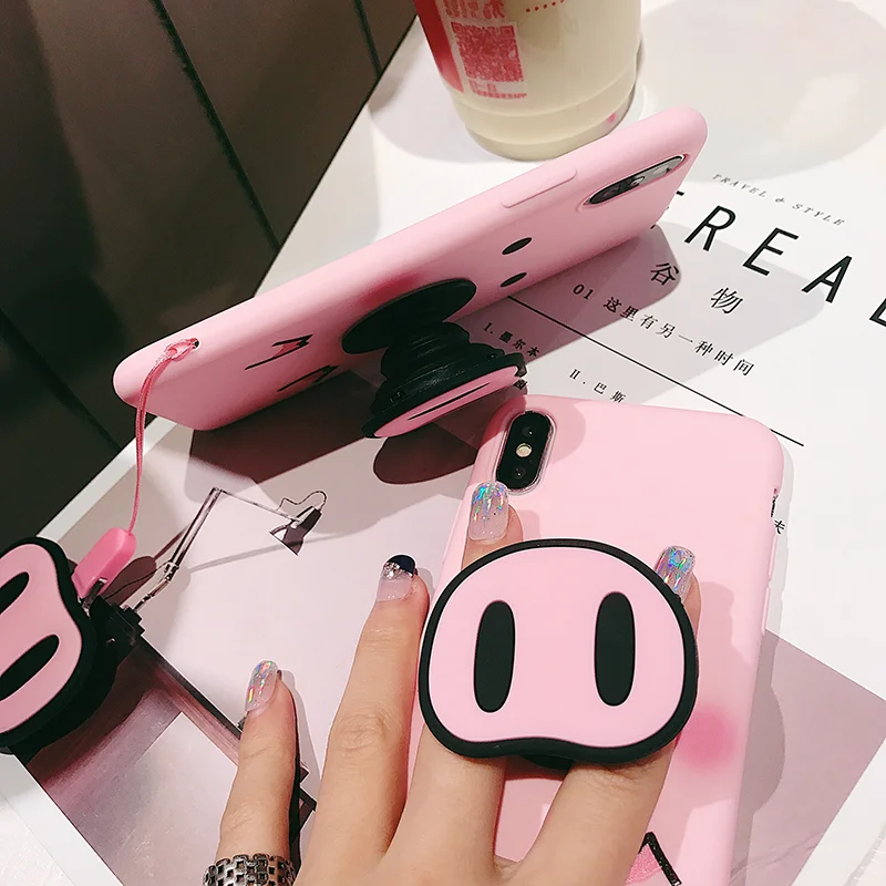 Cute Pig Case Pig Nose Silicon TPU Strap Rope For Samsung Galaxy Note 9 8 5 4 S10e S10 S9 S8 Plus J3 J5 J7 2017 J6 J8 2018 Cover
Cute Pig Case Pig Nose Silicon TPU Strap Rope For Samsung Galaxy Note 9 8 5 4 S10e S10 S9 S8 Plus J3 J5 J7 2017 J6 J8 2018 Cover