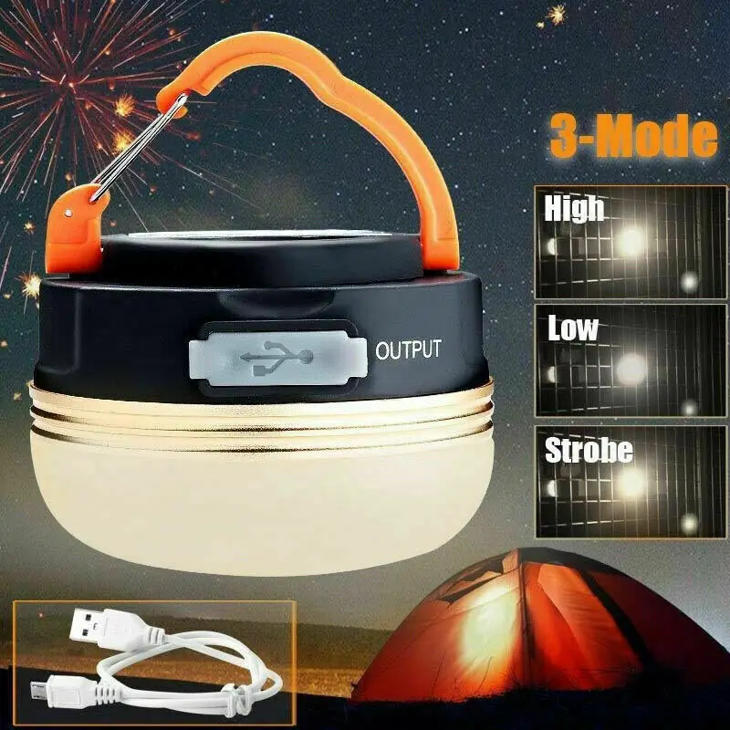 3 Mode USB Charging Camping Lights 5 LED Outdoor tents Emergency Flashlight for Mobile Phone charging Magnet portable lantern
3 Mode USB Charging Camping Lights 5 LED Outdoor tents Emergency Flashlight for Mobile Phone charging Magnet portable lantern
