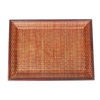 Rattan Dinner Plate Western Food Rectangular Snack Dessert Serving Tray Simple Dining Table Storage Tray
Rattan Dinner Plate Western Food Rectangular Snack Dessert Serving Tray Simple Dining Table Storage Tray