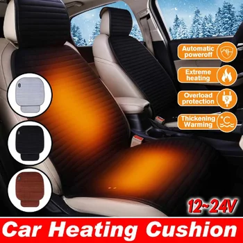 12V/24V Heated Car Seat Cover Heating Universal Automobile Velour Fabric Cover Car Seat Protector Winter Warmer Cushion
12V/24V Heated Car Seat Cover Heating Universal Automobile Velour Fabric Cover Car Seat Protector Winter Warmer Cushion
